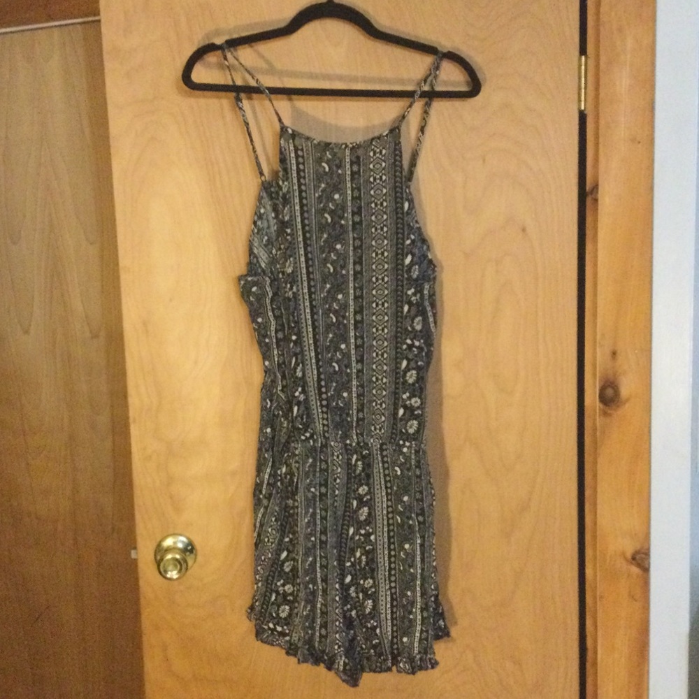 American Eagle Printed Romper